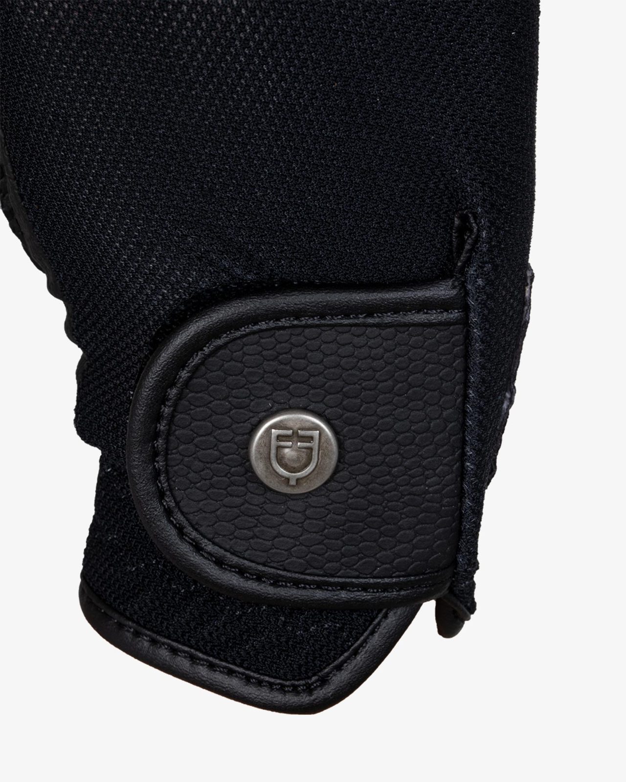 Unisex gloves in technical fabric and mesh