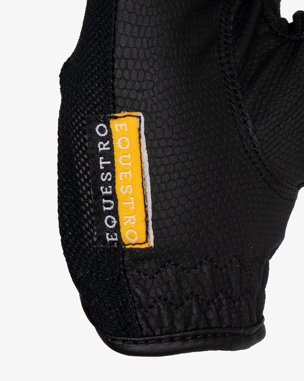 Unisex gloves in technical fabric and mesh