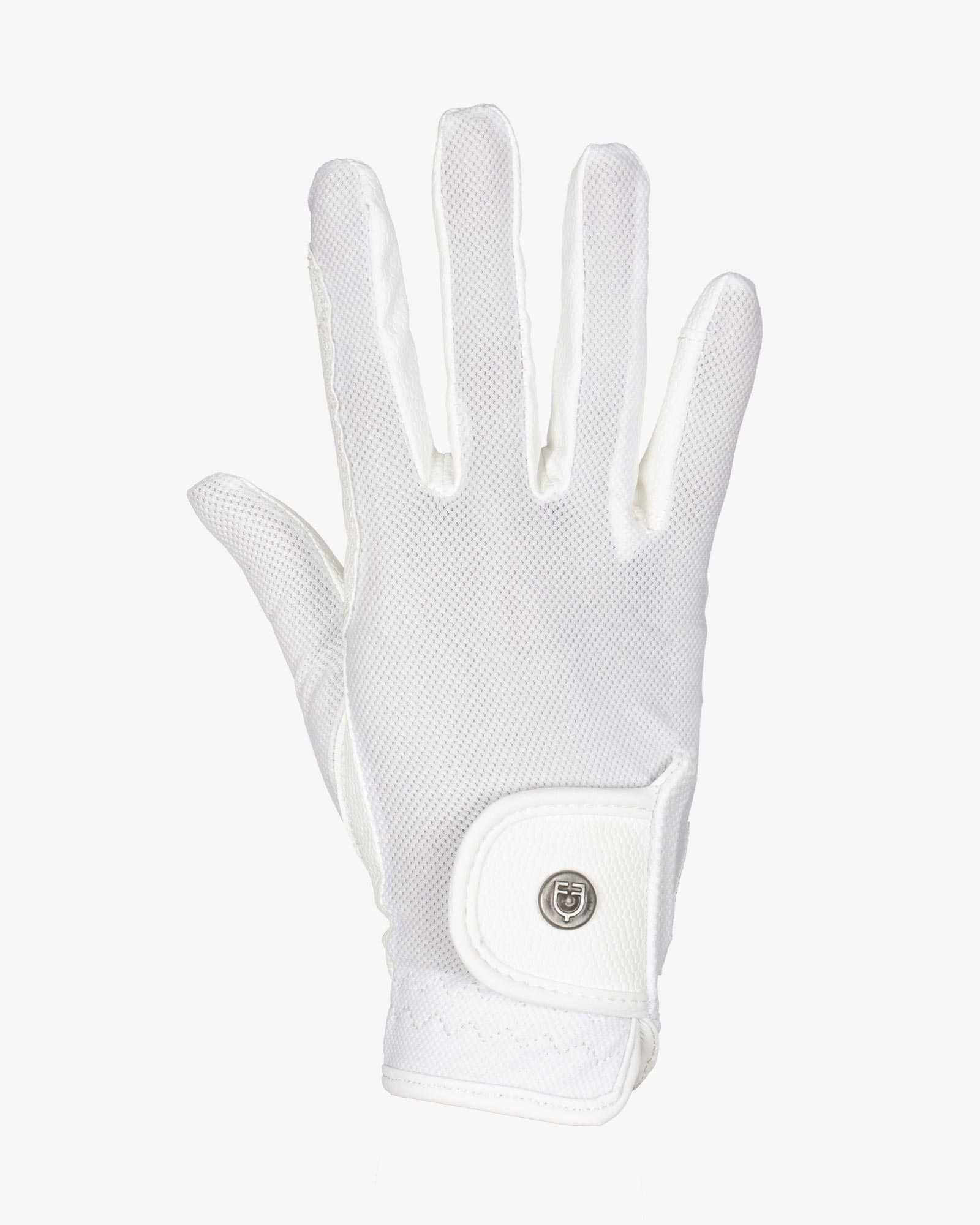 Unisex gloves in technical fabric and mesh