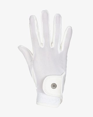 Unisex gloves in technical fabric and mesh