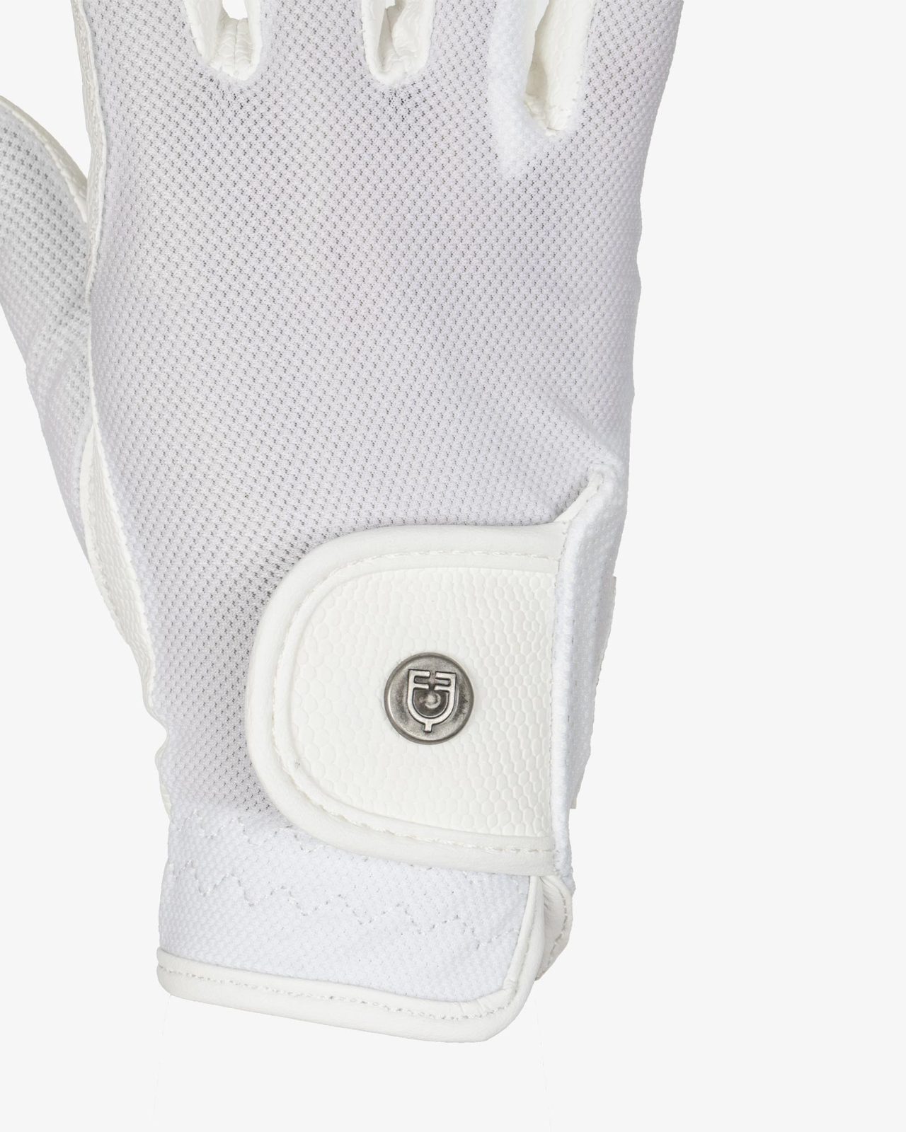 Unisex gloves in technical fabric and mesh