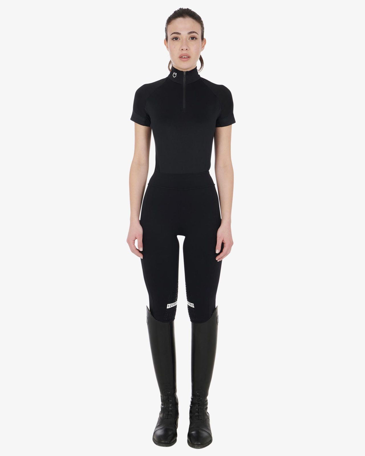 Base layer donna slim fit mezza manica