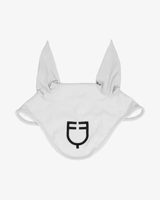 Fly veil stretch technical fabric with logo