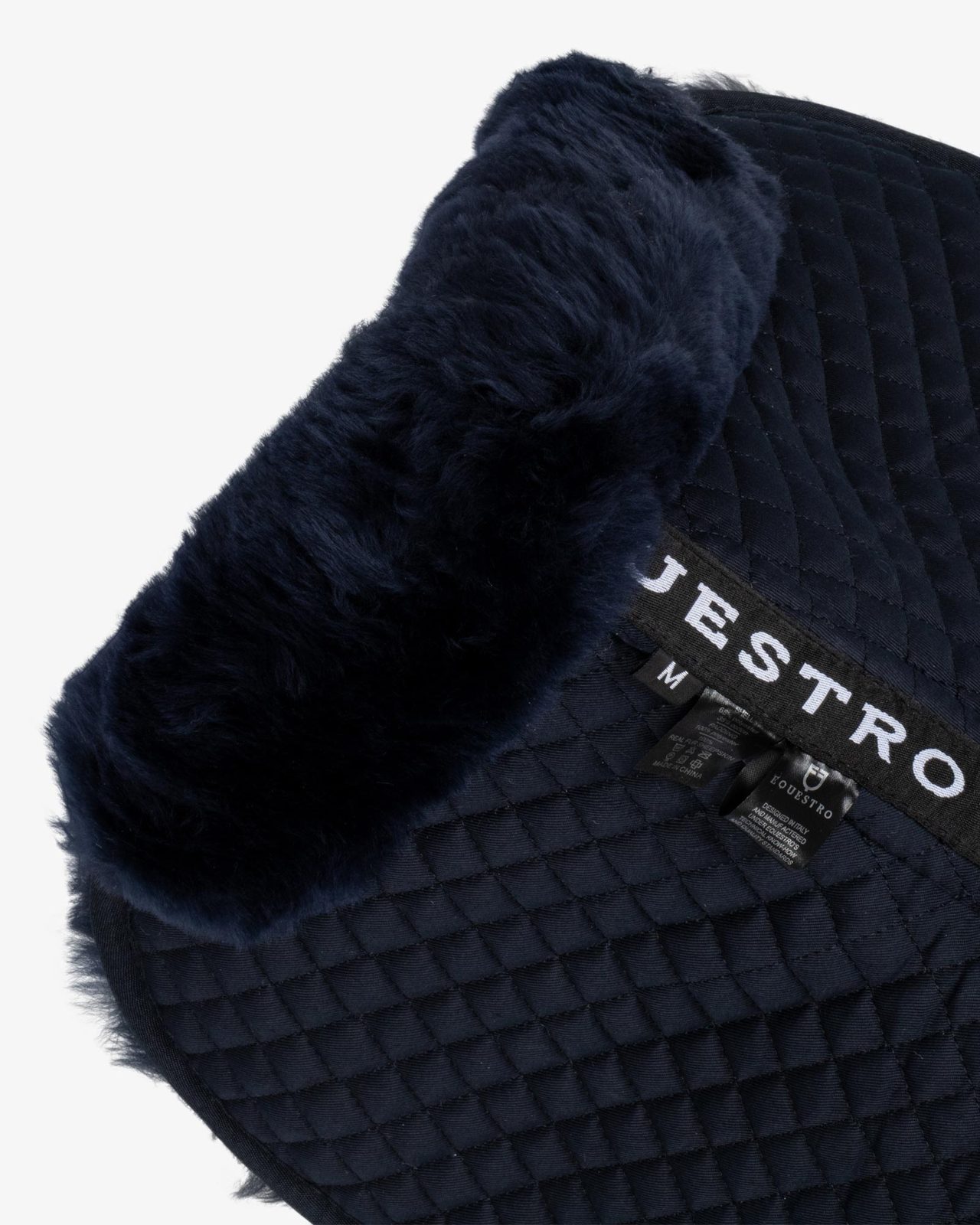 Cotton and sheepskin pad