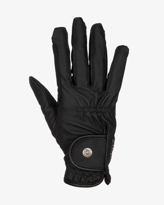 Unisex gloves in soft synthetic leather with hook-and-loop fastening