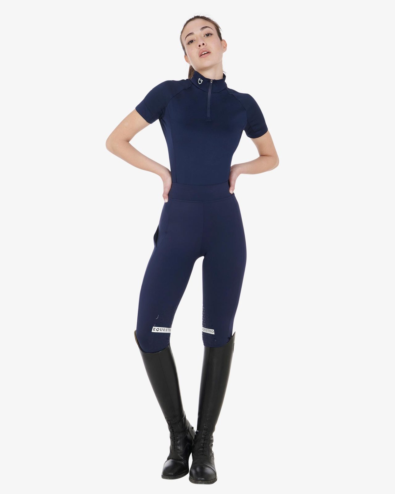 Base layer donna slim fit mezza manica
