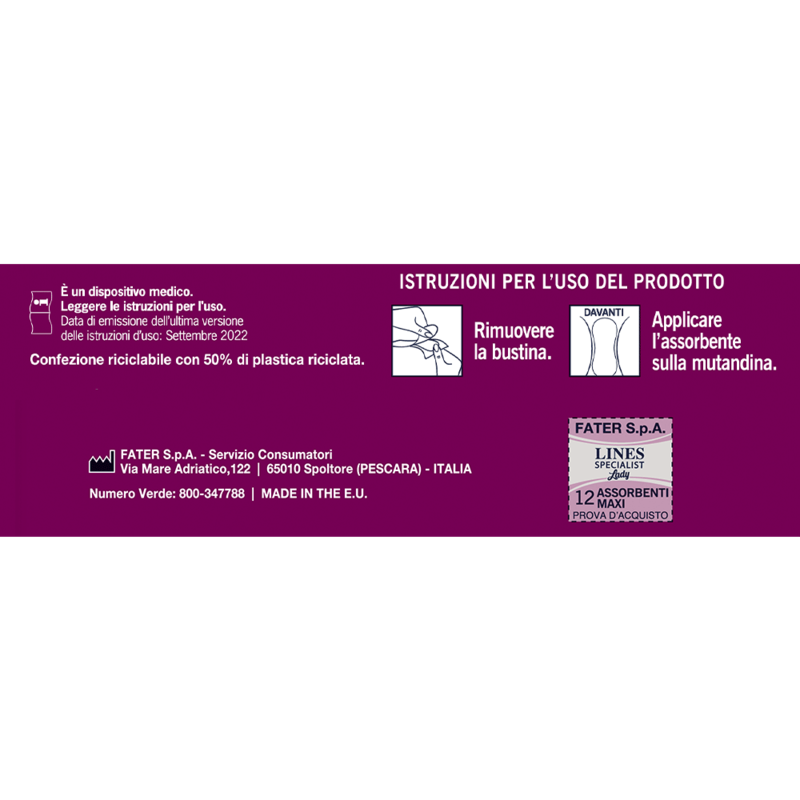 Assorbenti Femminili Lady Maxi