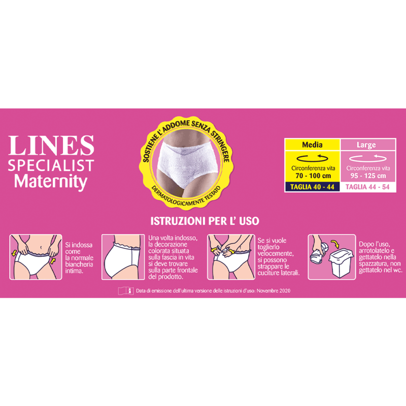 Mutandine Pants Maternity Post Parto - Acquisto minimo 2 pezzi