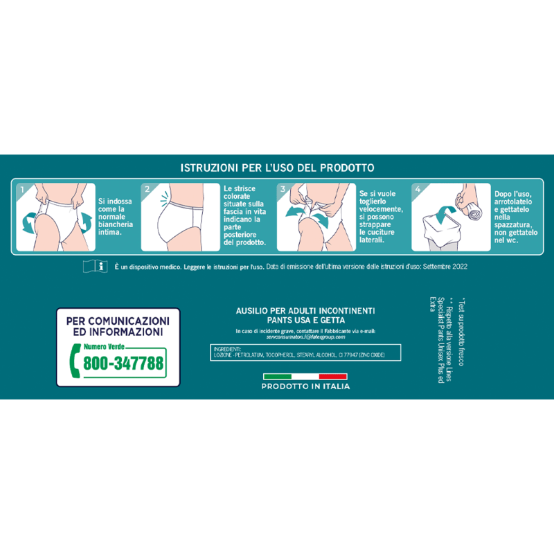 Mutandine Pants Alta Protezione Maxi