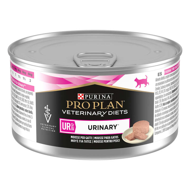 PURINA PRO PLAN VETERINARY DIETS umido gatto UR Urinary St/Ox - Purina Shop confezioni multiple, lattina da 85 g