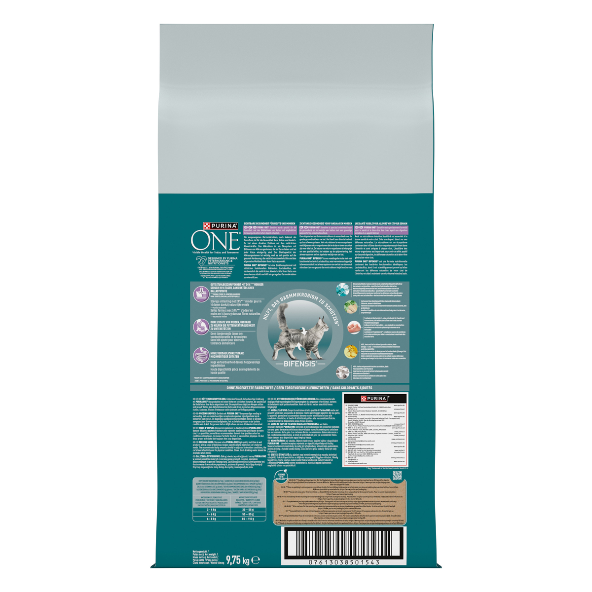 PURINA ONE® BIFENSIS Crocchette Gatto Delicate Ricco in Tacchino e Riso