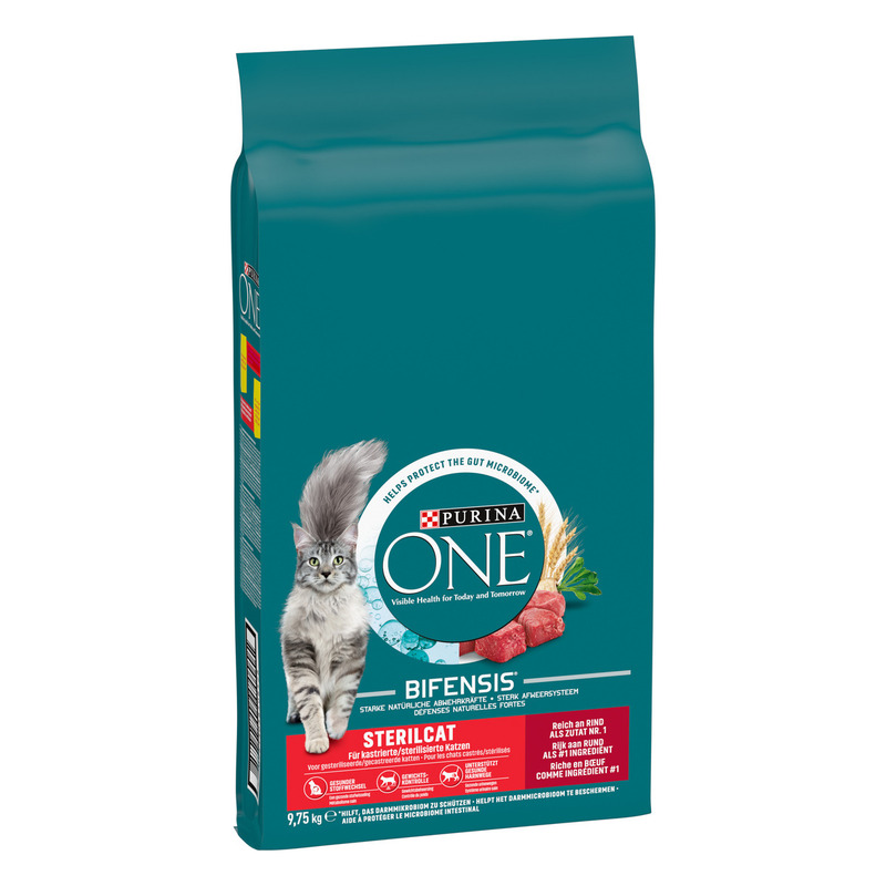Purina One Bifensis Crocchette Gatto Sterilcat Ricco In Manzo E Frumento | Purina Shop 9,75 Kg