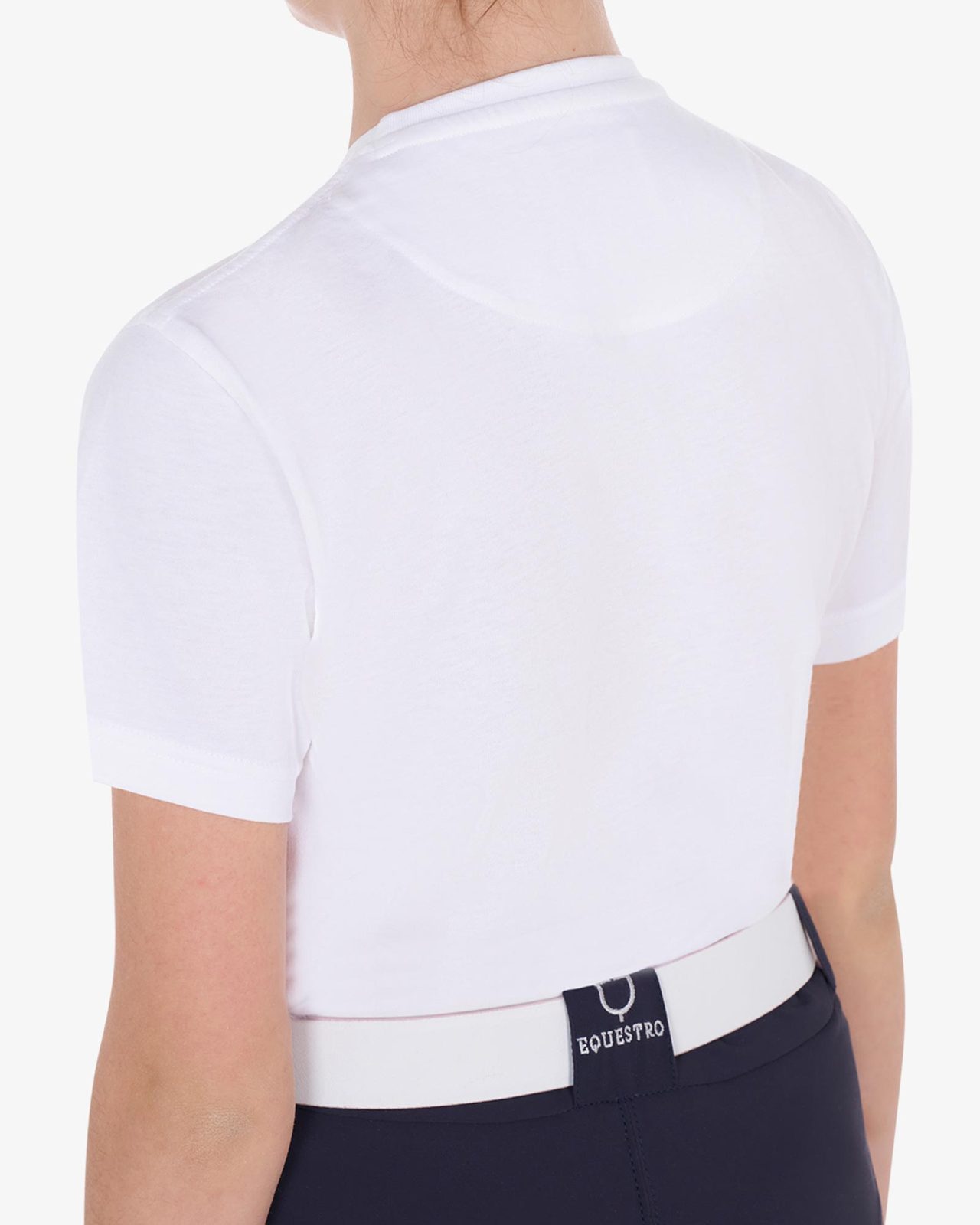 T-shirt bambina slim fit stampa Jump