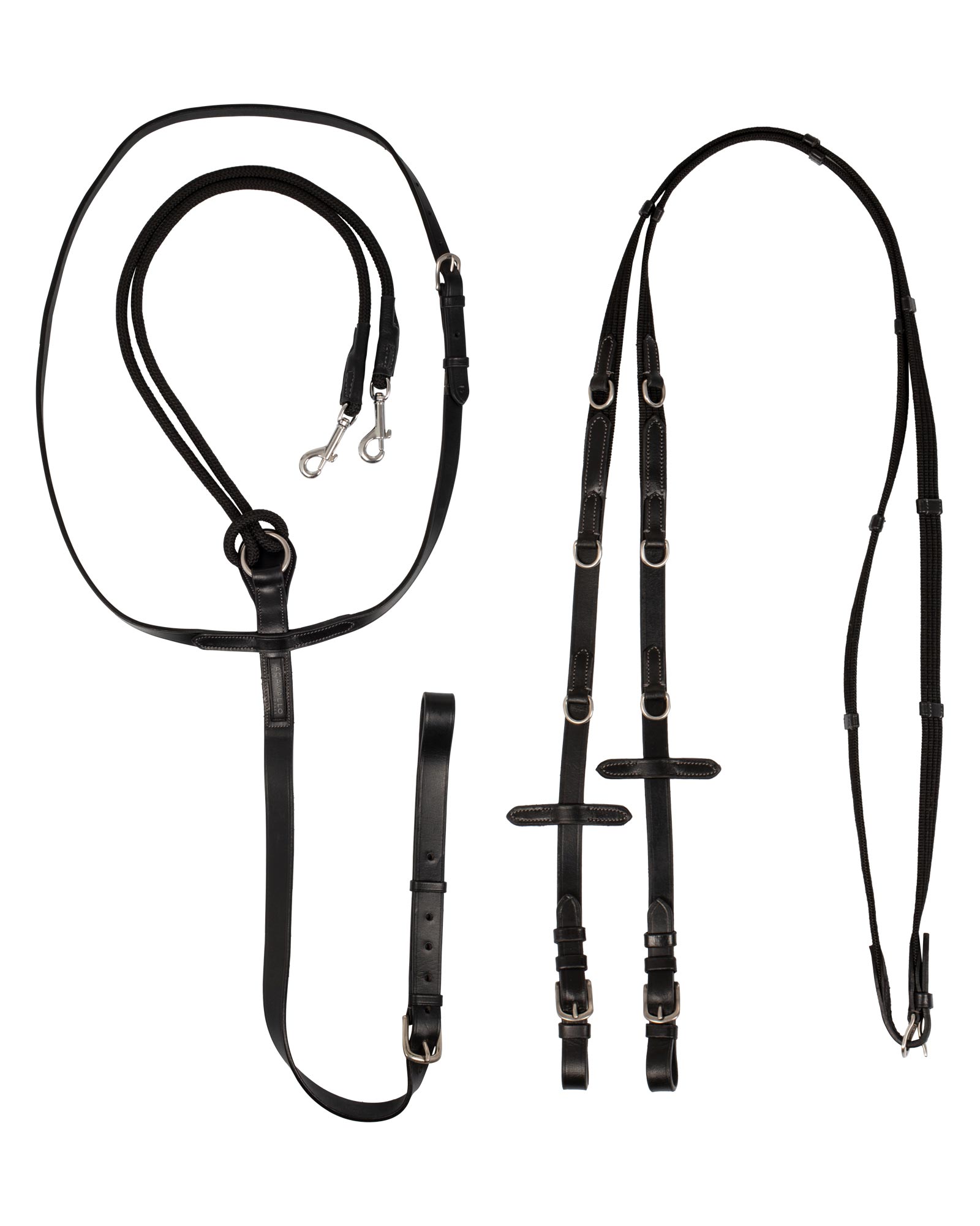 Thiedemann reins tubular nylon