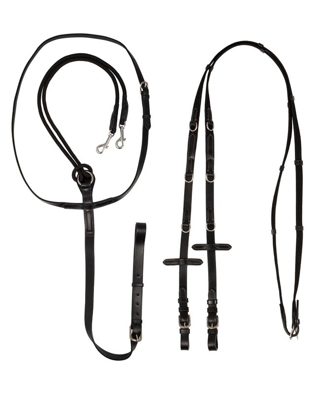 Thiedemann reins tubular nylon