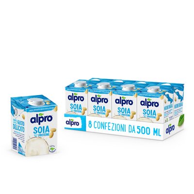 ALPRO CLASSICO Bevanda Vegetale alla Soia 8x500ml