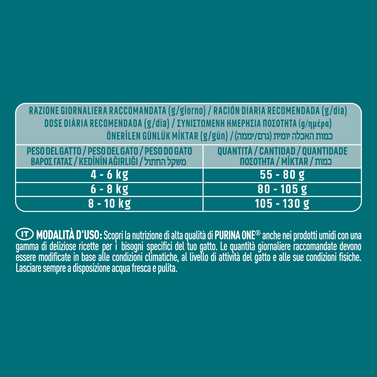 PURINA ONE® Sterilcat, Ricco in Manzo