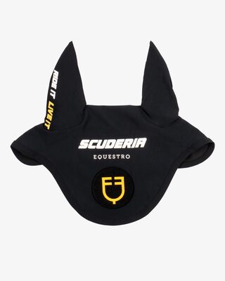 Scuderia Equestro fly veil technical fabric and patch