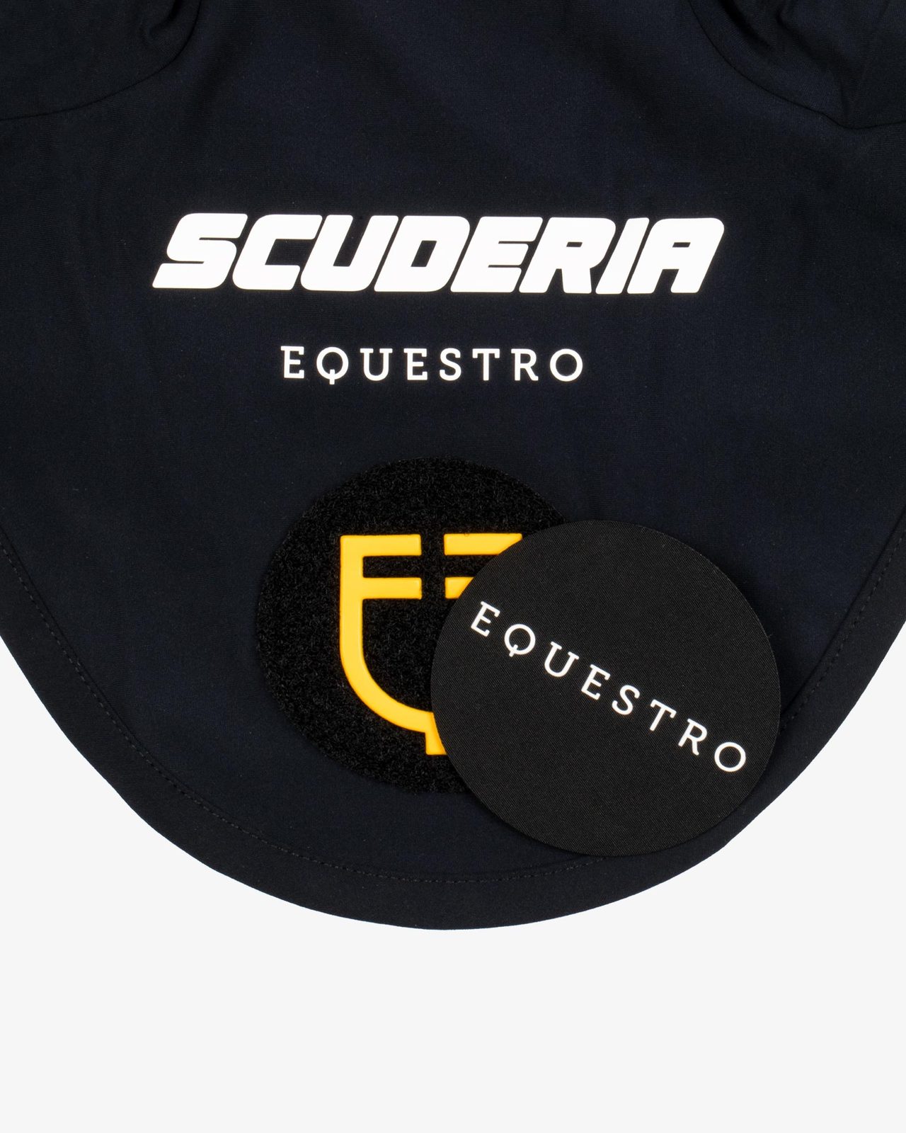 Scuderia Equestro fly veil technical fabric and patch