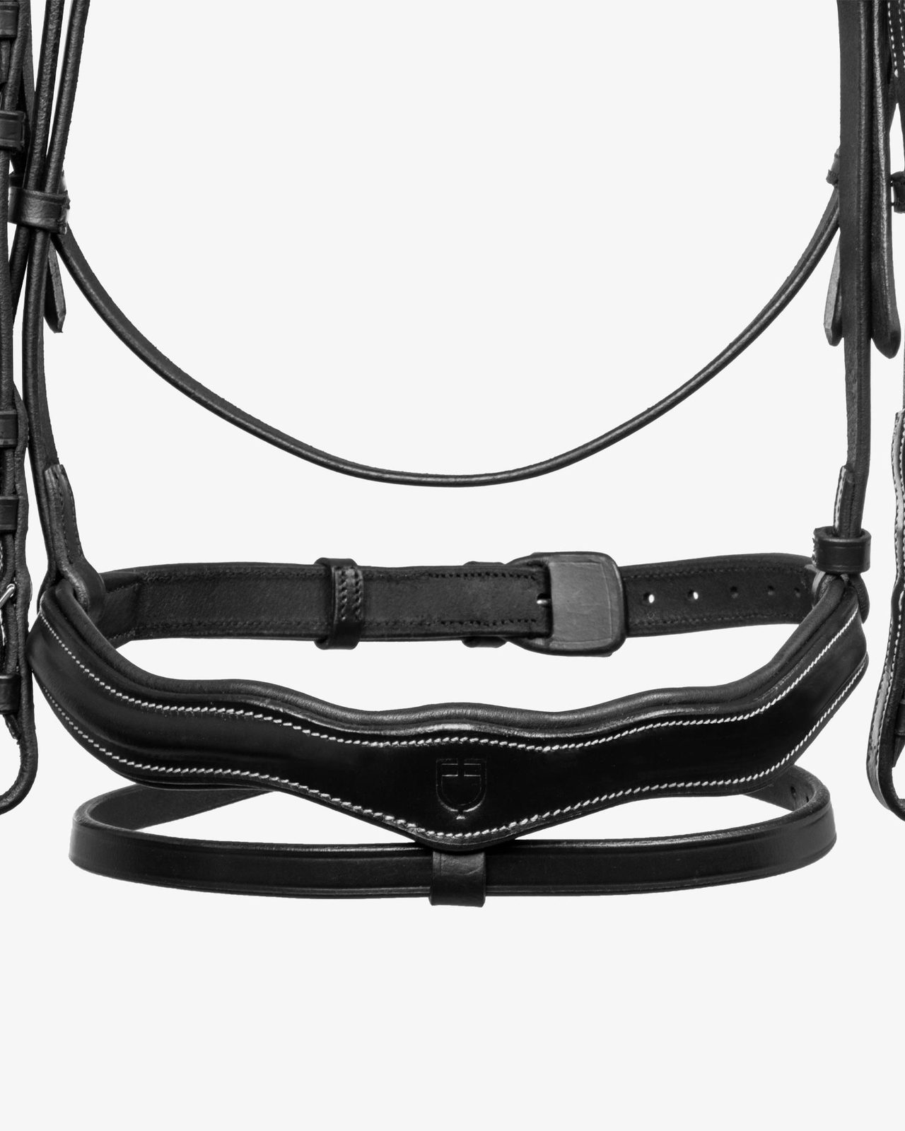 Anatomical bridle with logo