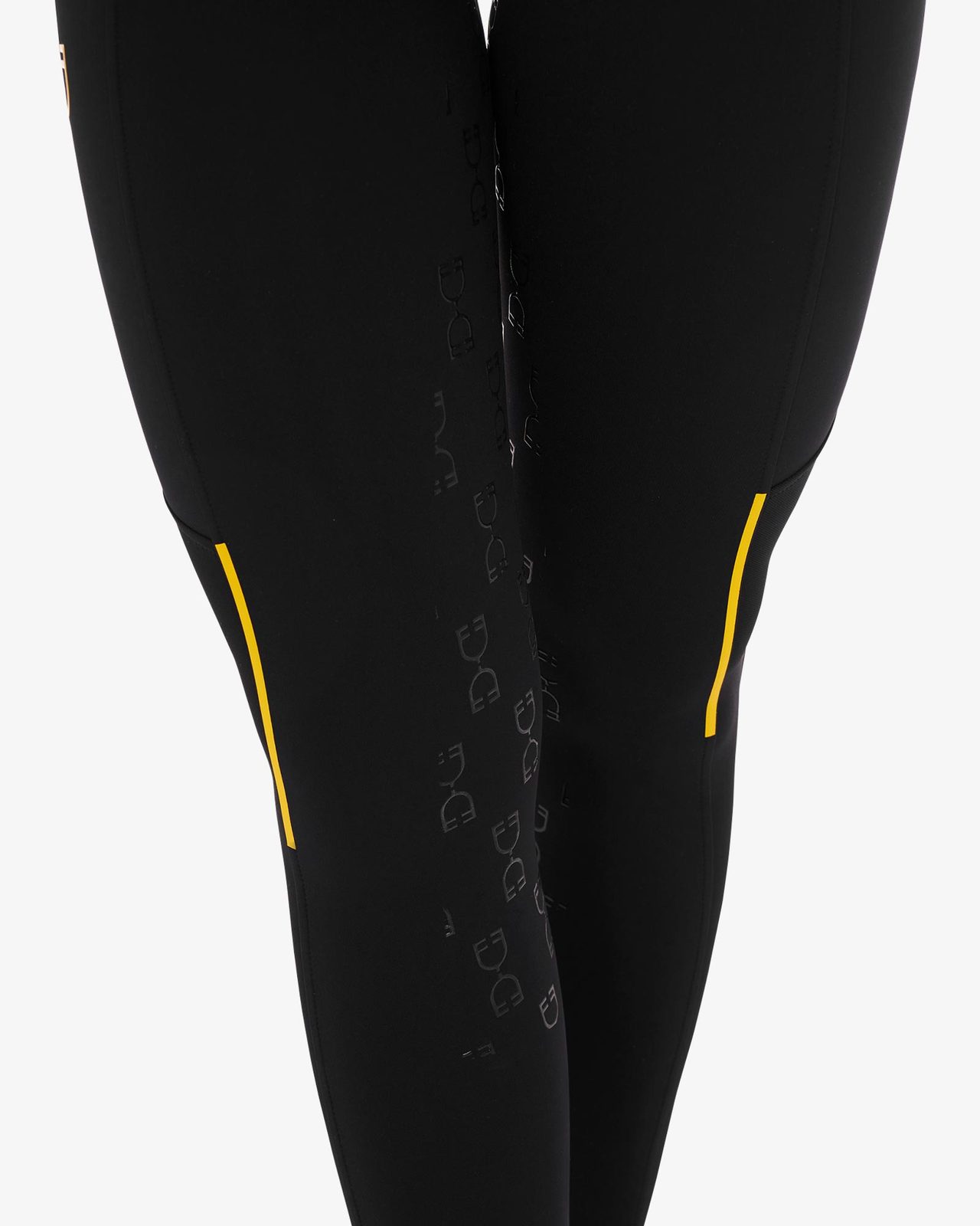 Leggings donna slim fit inserti micro mesh