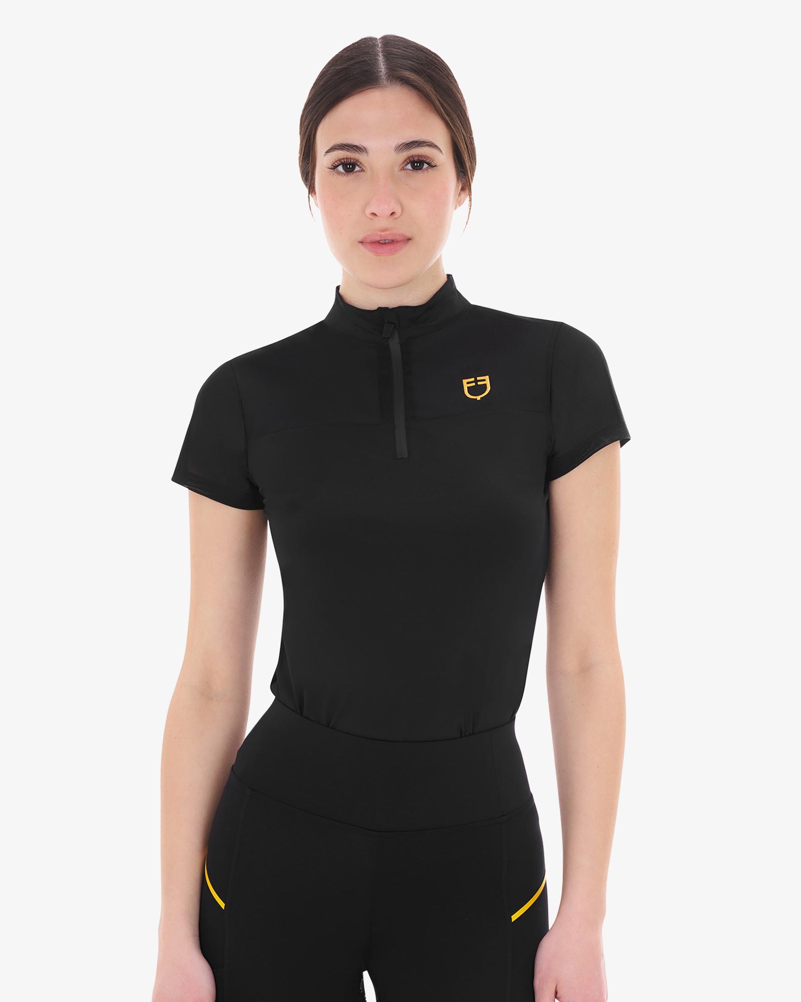 Polo donna da allenamento in mesh