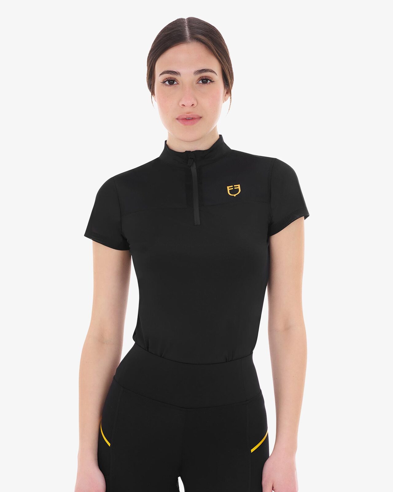 Polo donna da allenamento in mesh