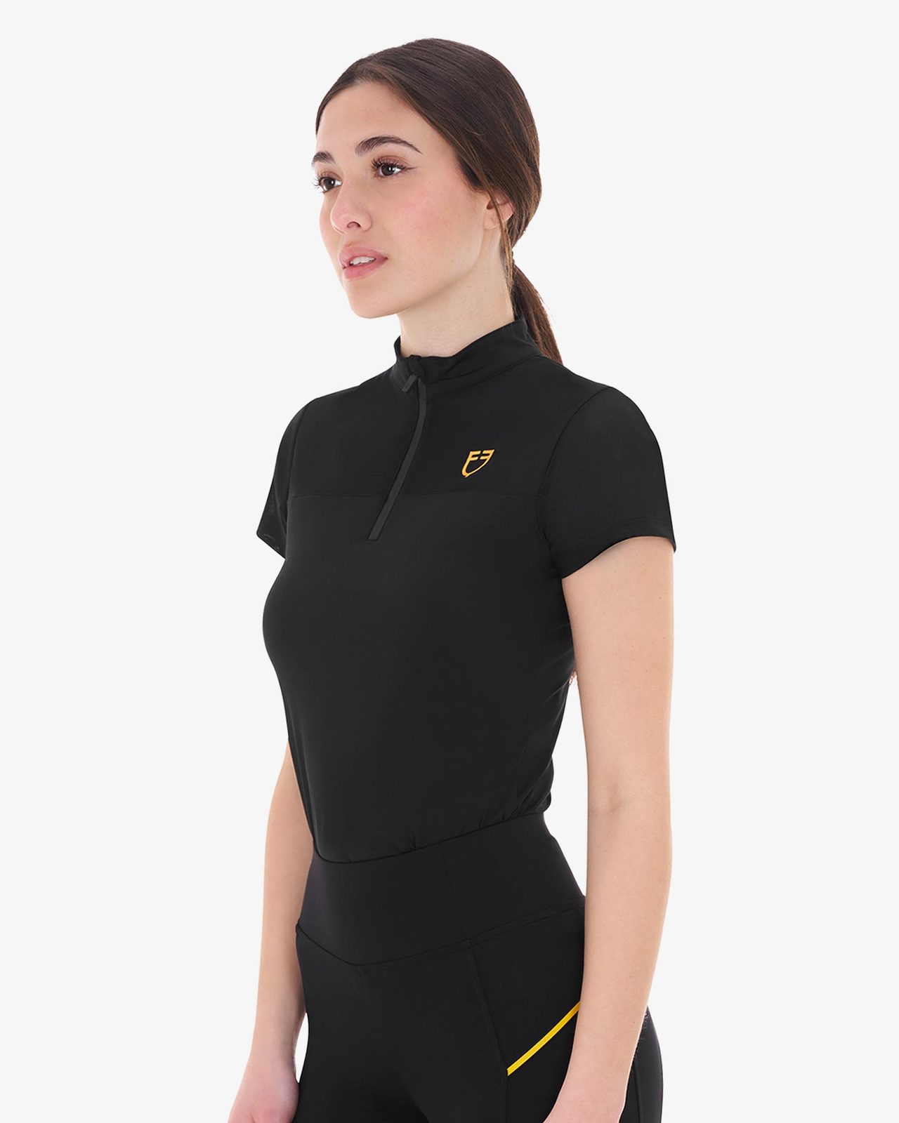 Polo donna da allenamento in mesh