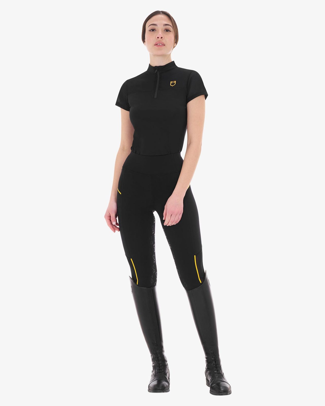 Polo donna da allenamento in mesh