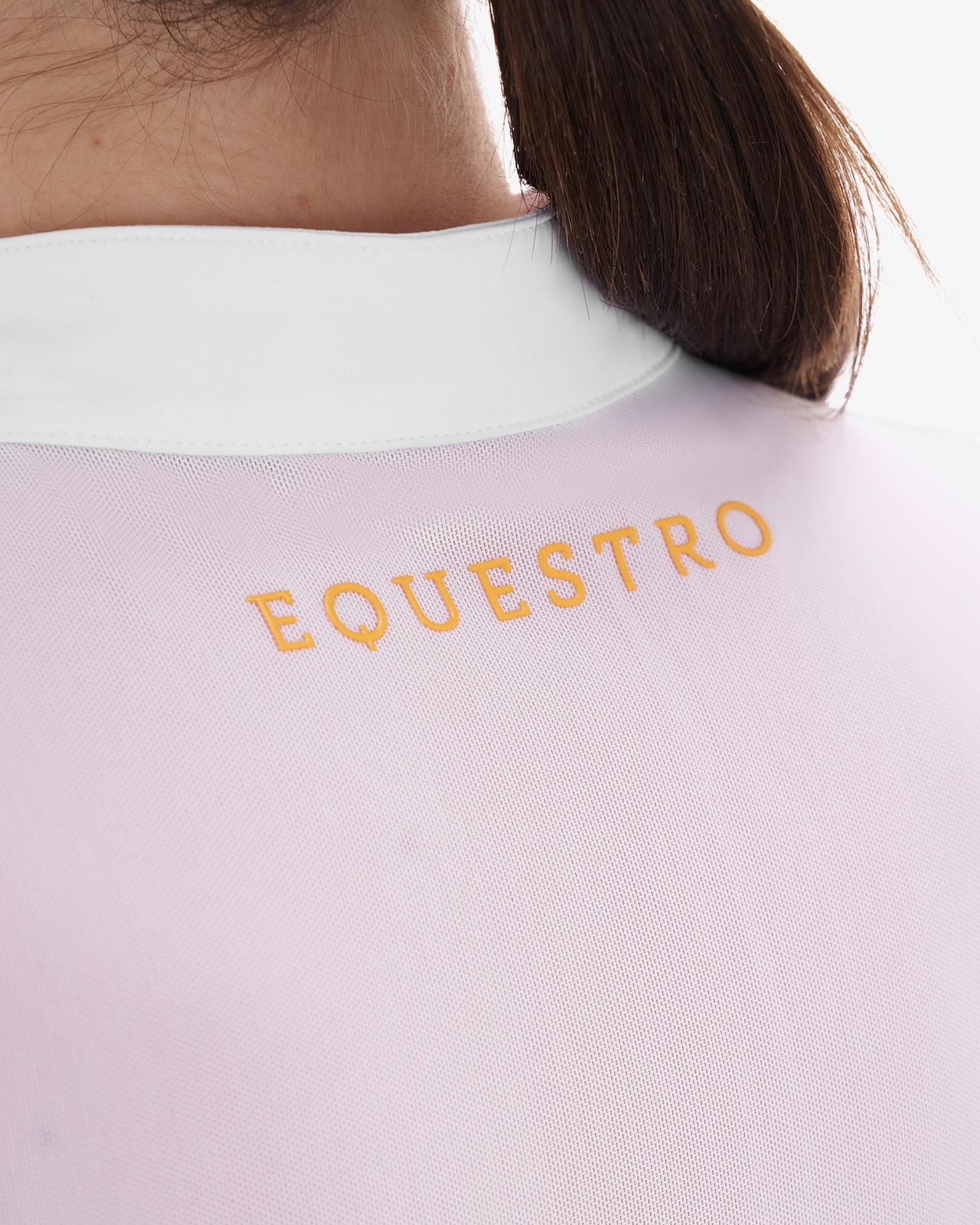 Polo donna da allenamento in mesh