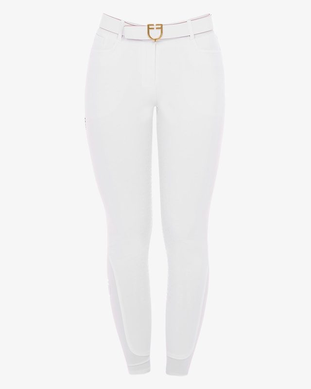 Women's full grip breeches in technical fabric
