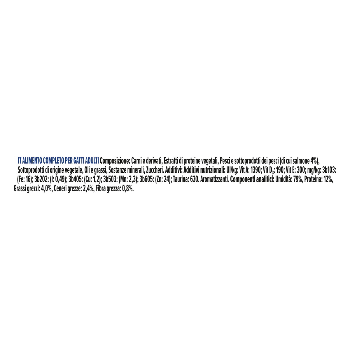 PURINA® PRO PLAN® Adult INDOOR con salmone in salsa