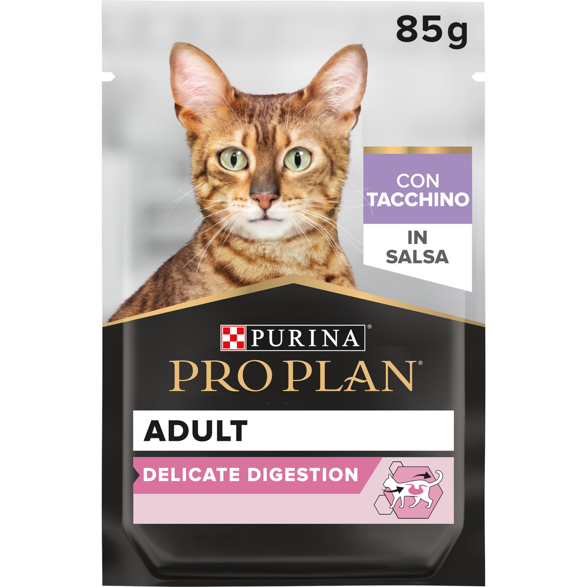 PURINA PRO PLAN® NUTRI SAVOUR Delicate Gatto Pezzetti con Tacchino in Salsa