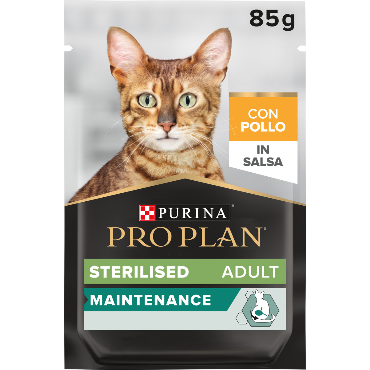 PURINA PRO PLAN® NUTRI SAVOUR Sterilised Gatto Pezzetti con Pollo in Salsa