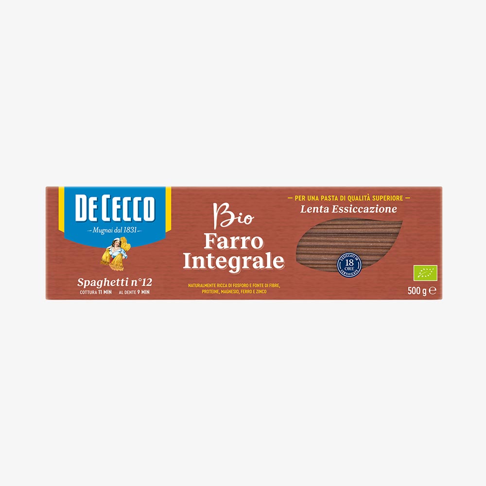 Spaghetti n° 12 Farro Integrale Biologici