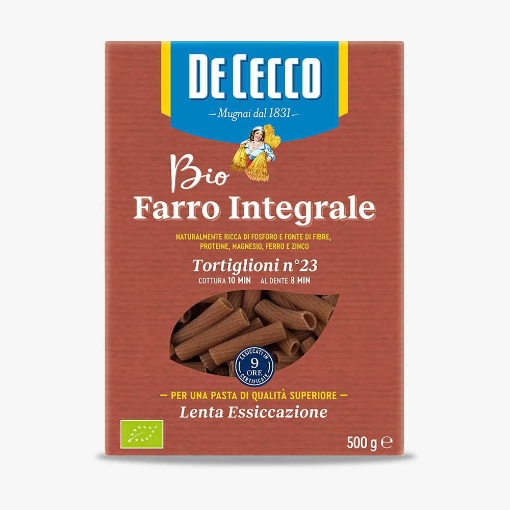 Tortiglioni n° 23 Farro Integrale Biologici