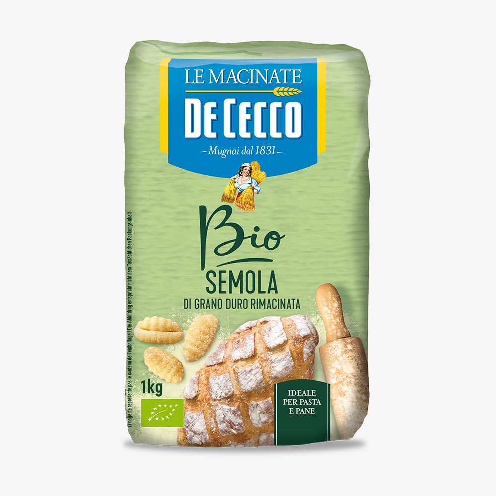 Semola di grano duro rimacinata Biologica