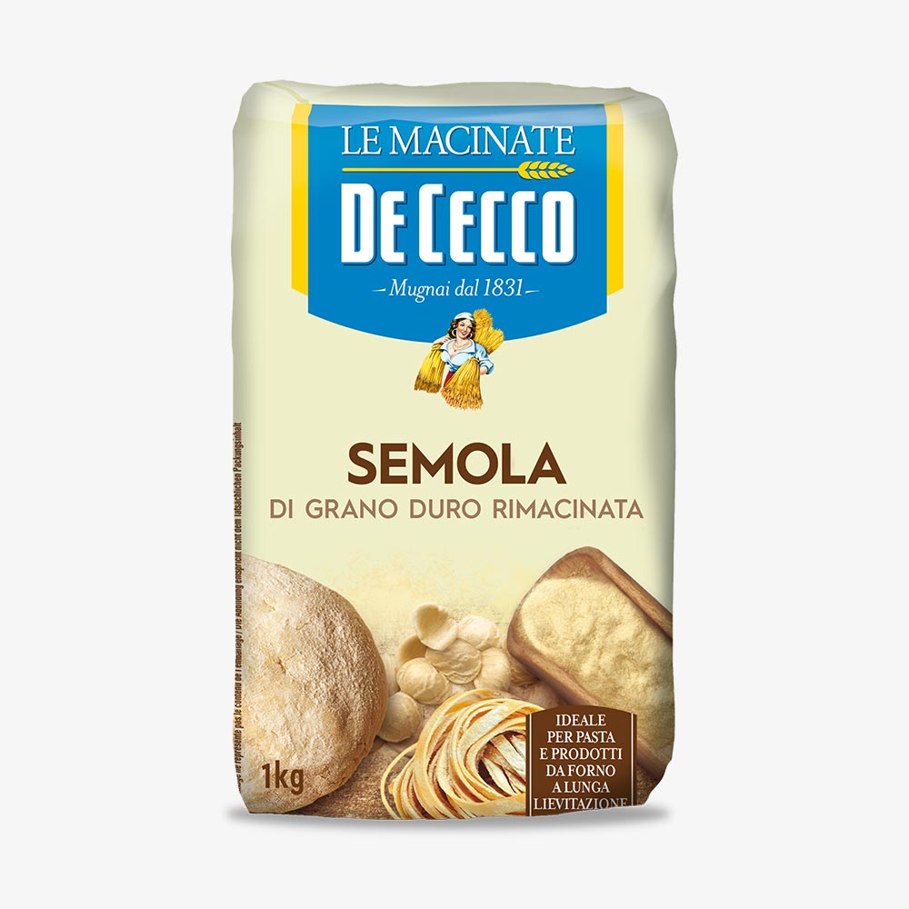 Semola di grano duro rimacinata