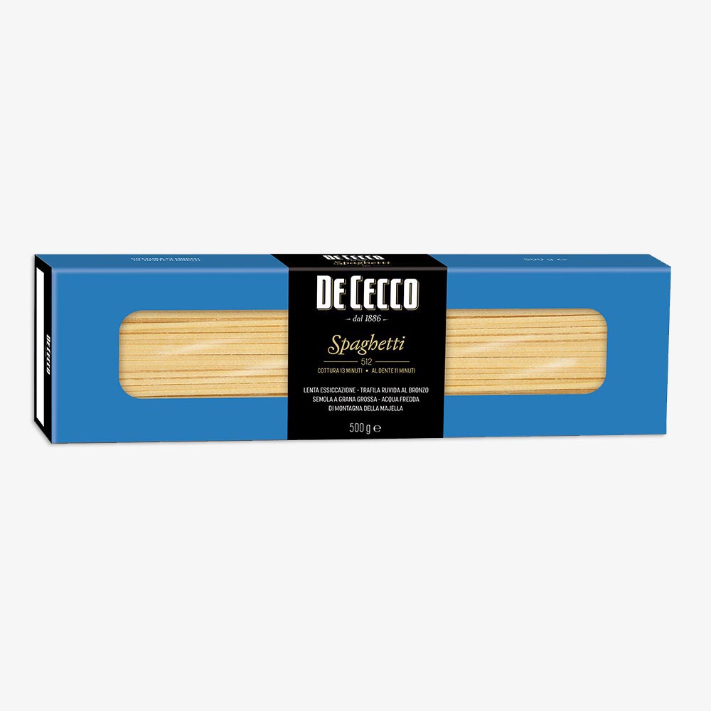 Spaghetti n° 512 - Pasta di semola di grano duro - Club De Cecco thumbnail