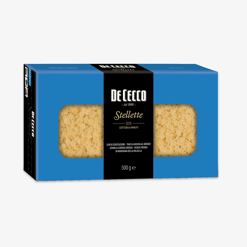 Stellette n° 575 - Pasta di semola di grano duro - Club De Cecco