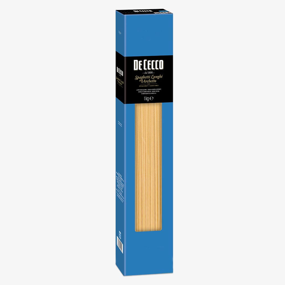 Spaghetti Lunghi con Archetto n° 500 - Pasta di semola di grano duro - Club De Cecco