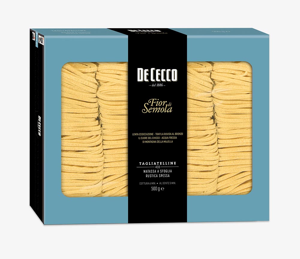 Tagliatelline a Matassa n° 433 Fior Di Semola - Club De Cecco