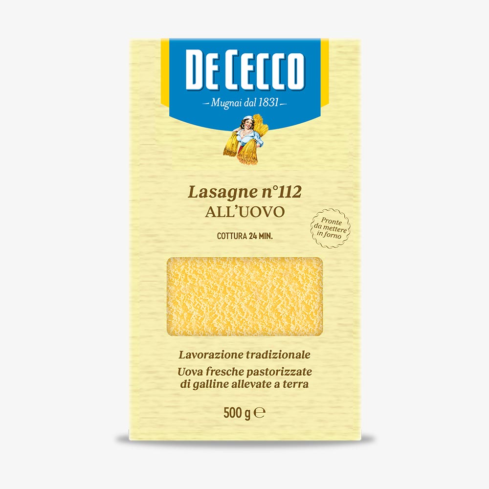 Lasagne n° 112 all'uovo