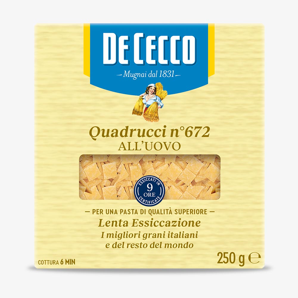 Quadrucci n° 672 all'uovo