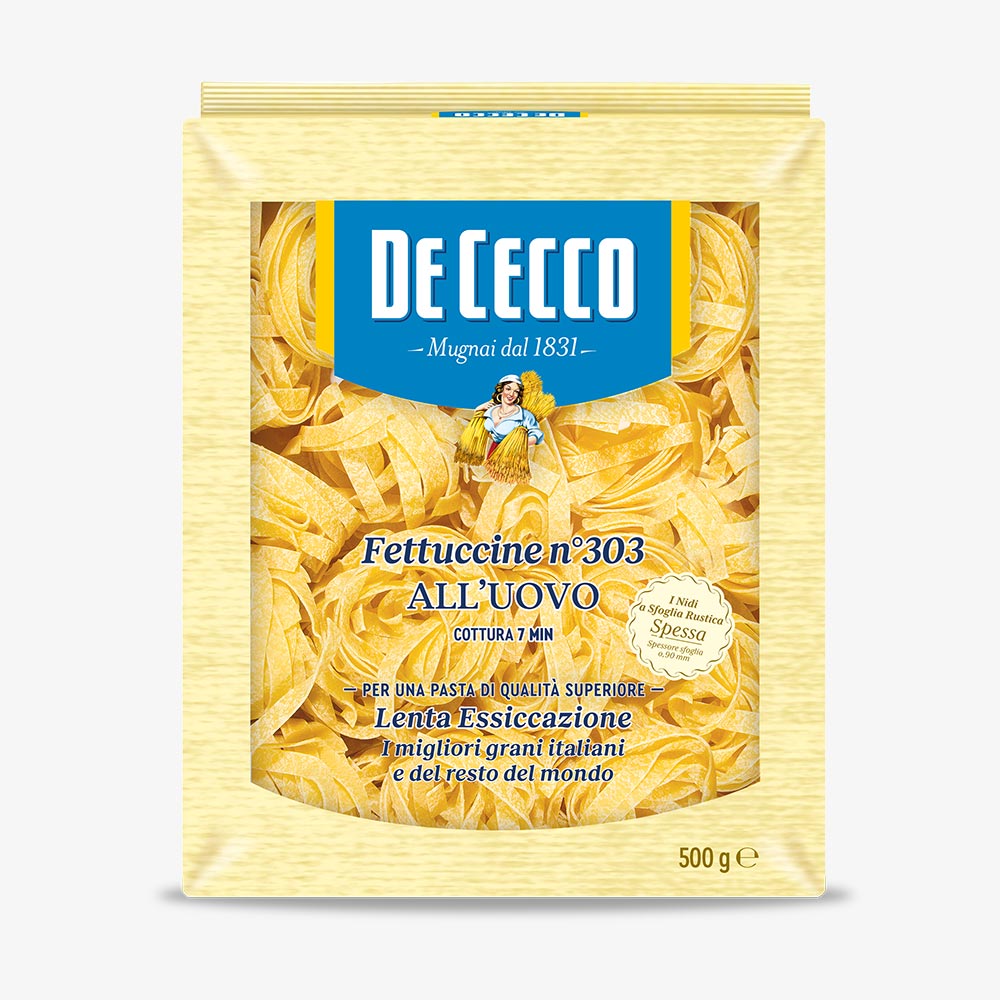 Fettuccine n° 303 all'uovo - 500g