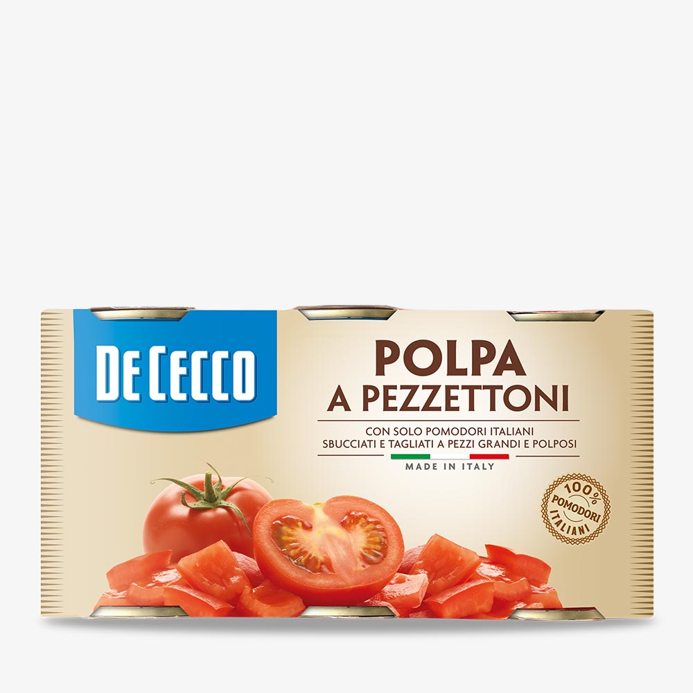 Polpa a Pezzettoni - 3x400 g