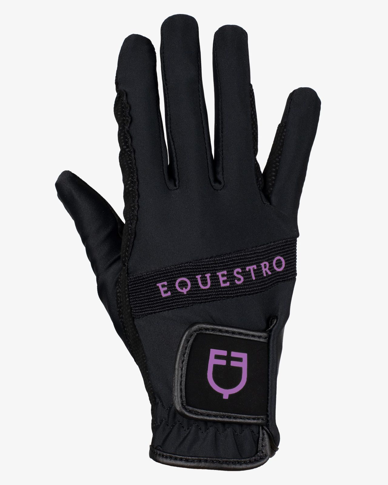 Gloves in technical fabric with multicolor logo