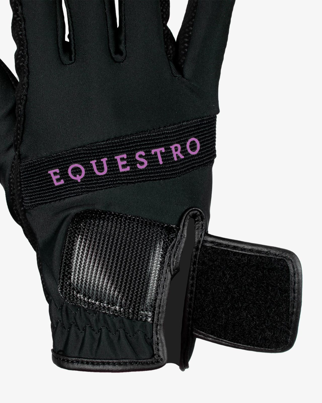 Gloves in technical fabric with multicolor logo