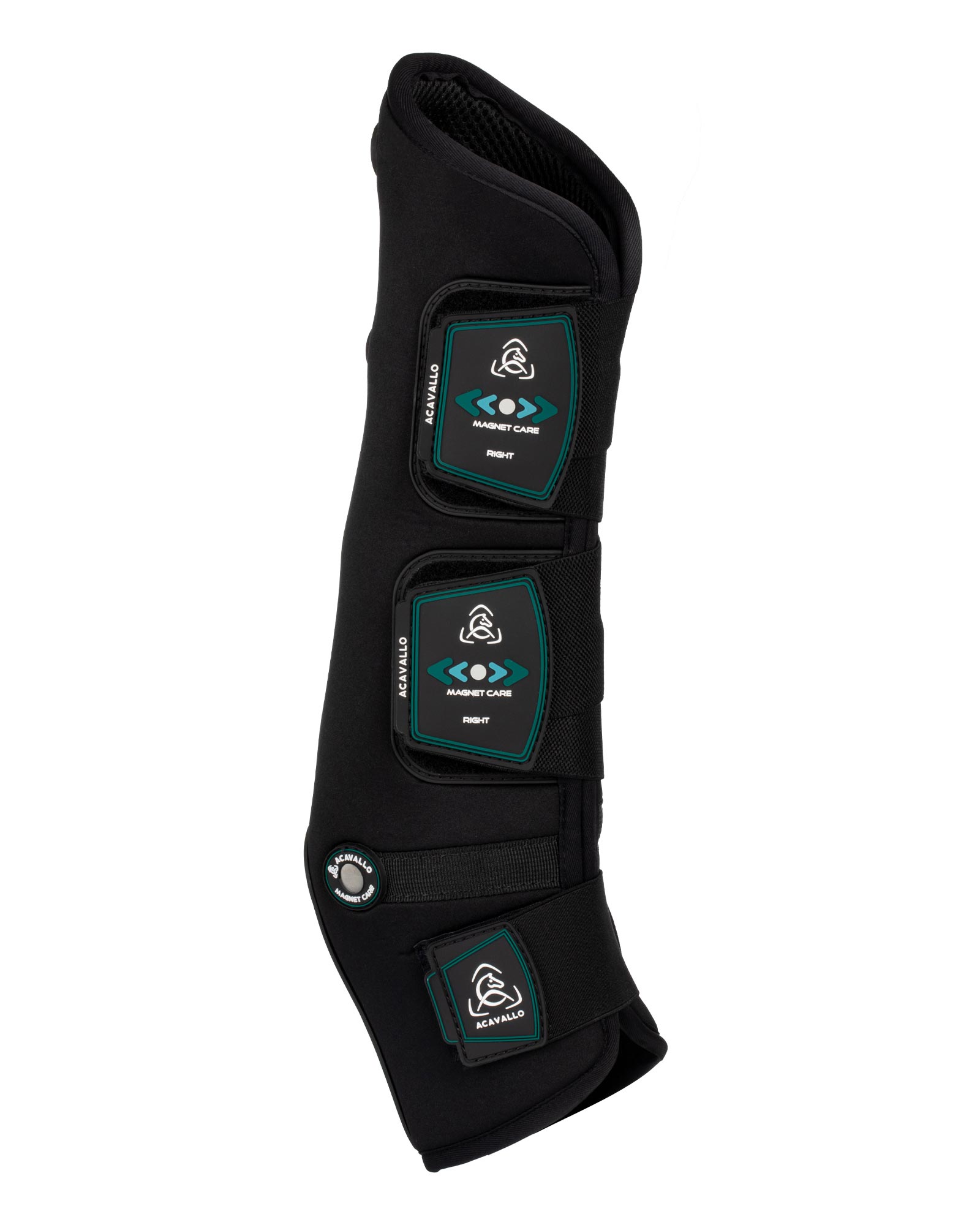 Acavallo Bottes de tendon Anatomical Hind Blanc Équitation