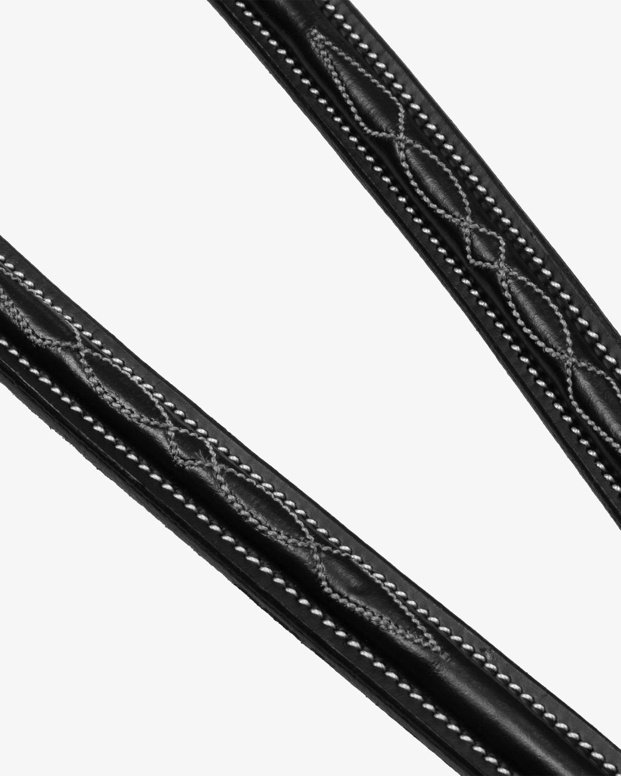Collier martingale with contrast stitching